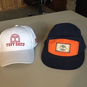 Two barely worn adjustable hats